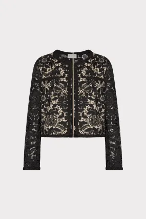 ReinforcedEdging 3D Garden Lace Jacket