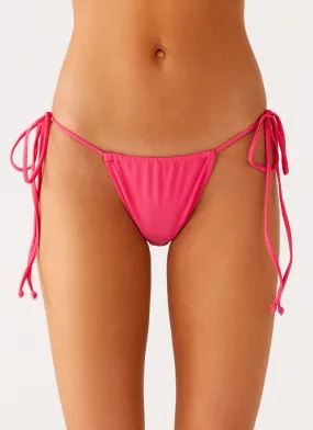 Eco Friendly Dye Lissy Bikini Bottoms - Watermelon