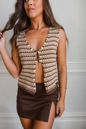 Temperature Regulating Textile NonChafingTrim Capri Crochet Sweater Top