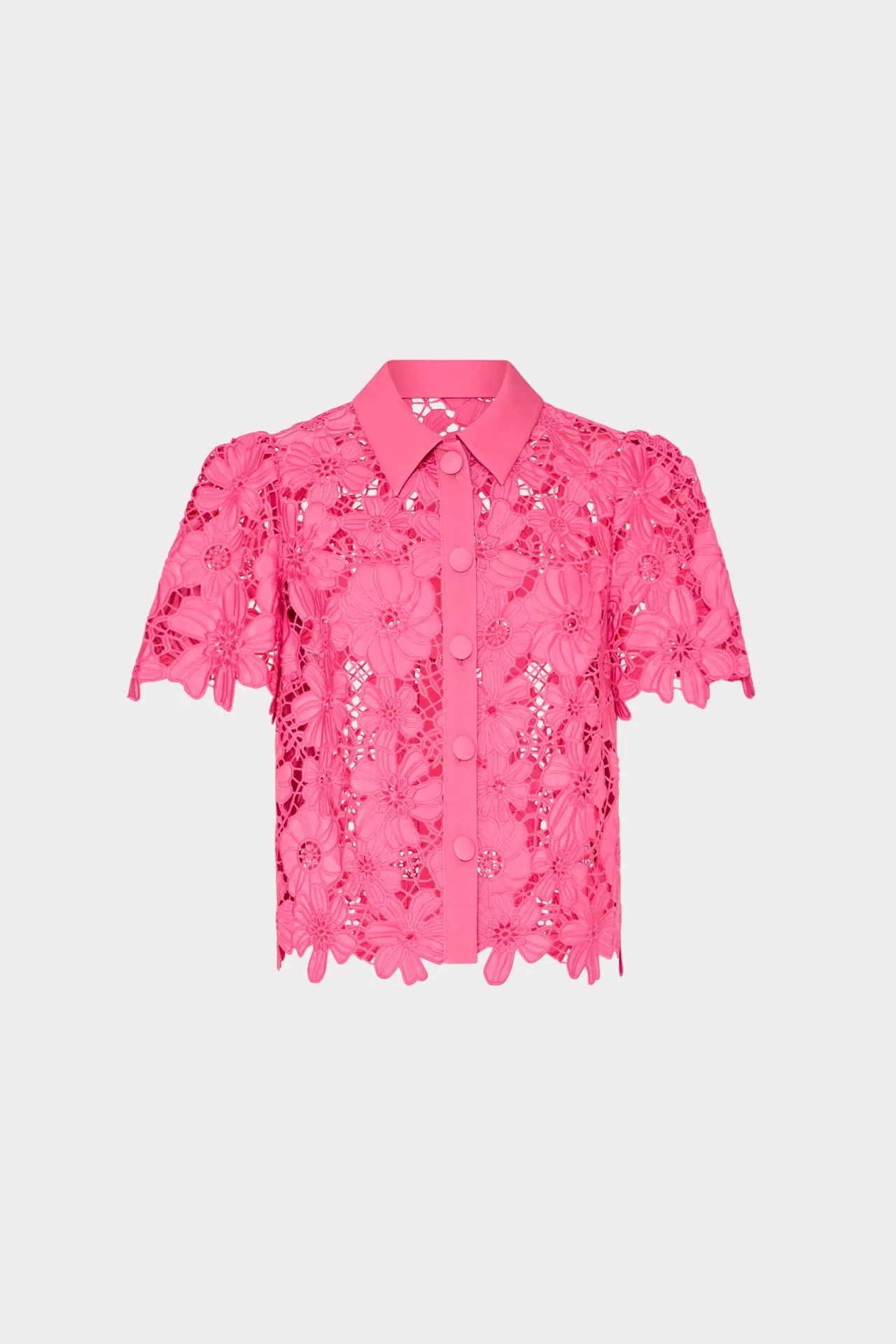 Addison Roja Lace Top GarmentWashedFinish FlexFit Technology