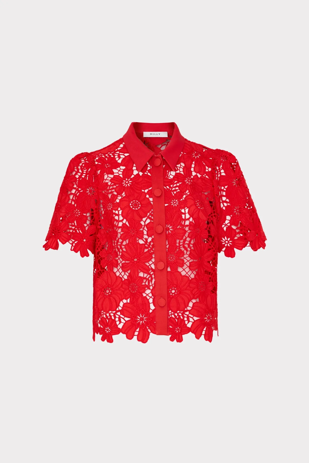 Addison Roja Lace Top DurableBlend slim fit