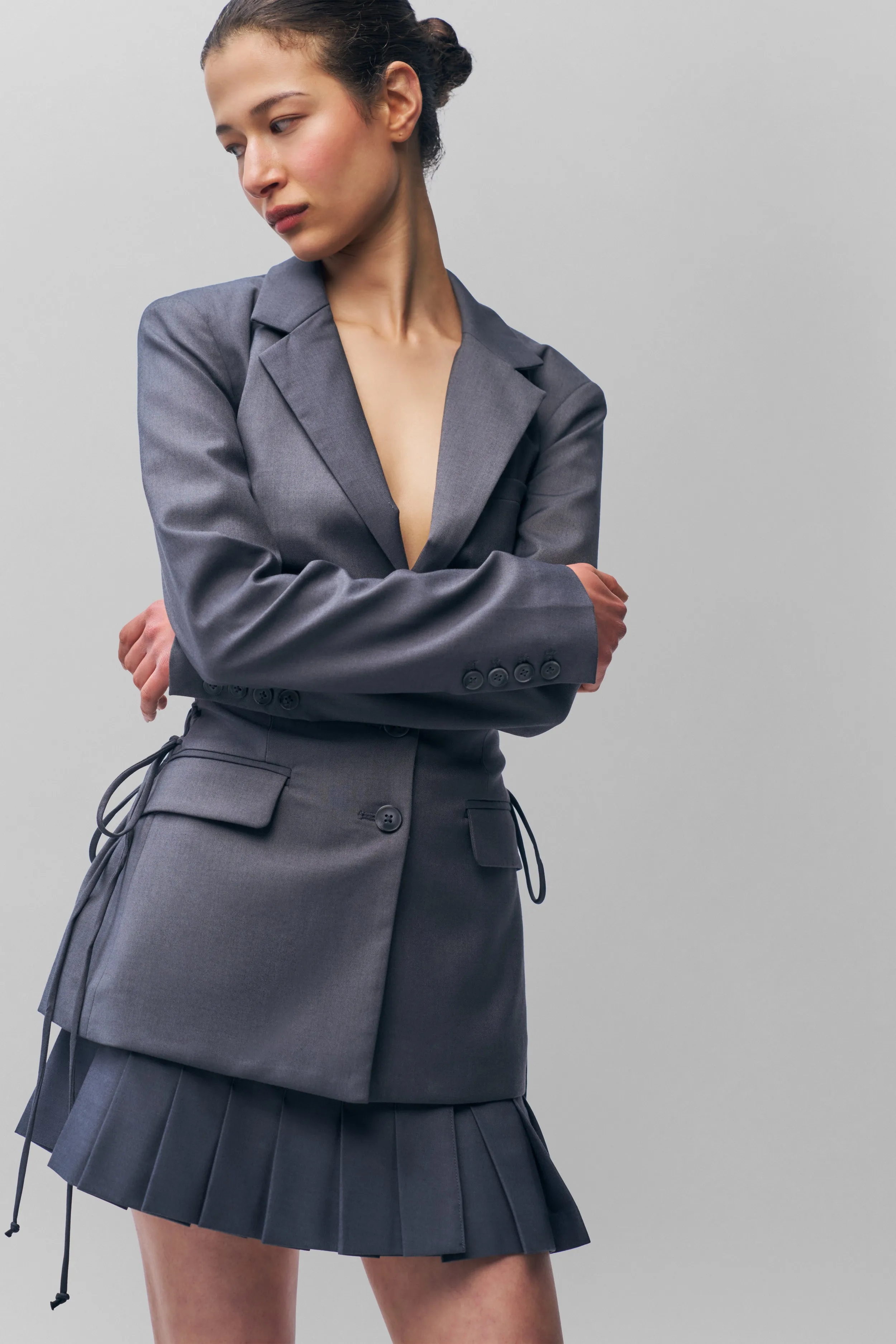 Light Pack Option Magnetic Closure Options Delila Blazer