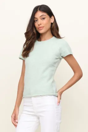 Lottie Cropped Sweater Odor Resistant Easycare