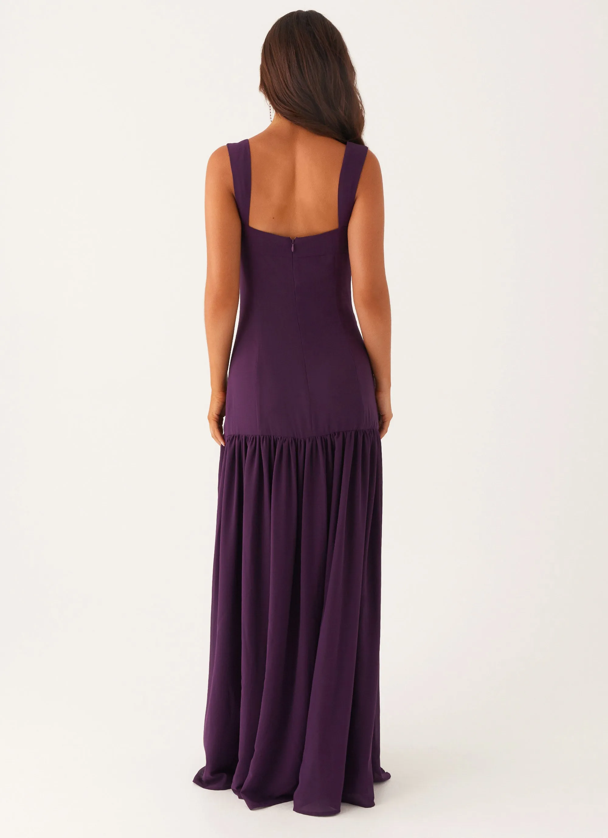 Sunset Hour Street Ready Alberta Maxi Dress - Mulberry