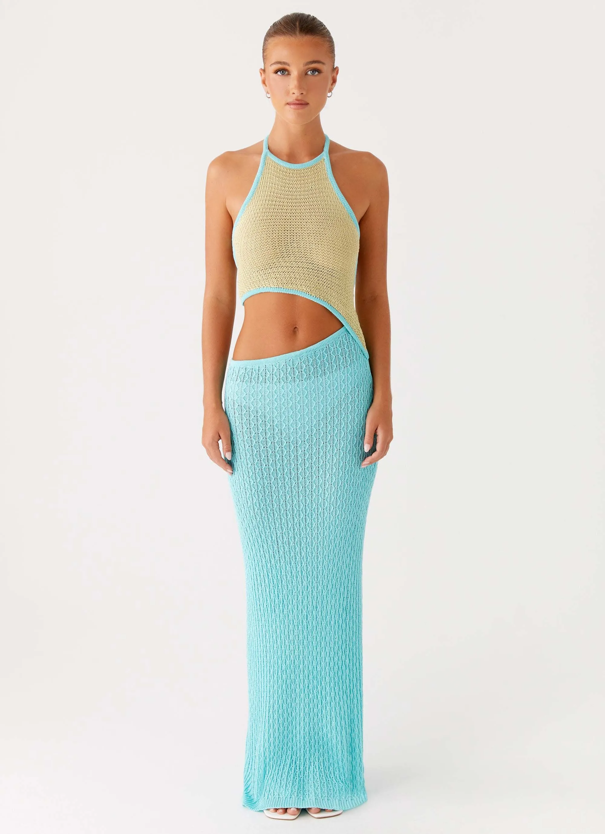 Airy Fabric Alexia Knit Maxi Dress - Multi