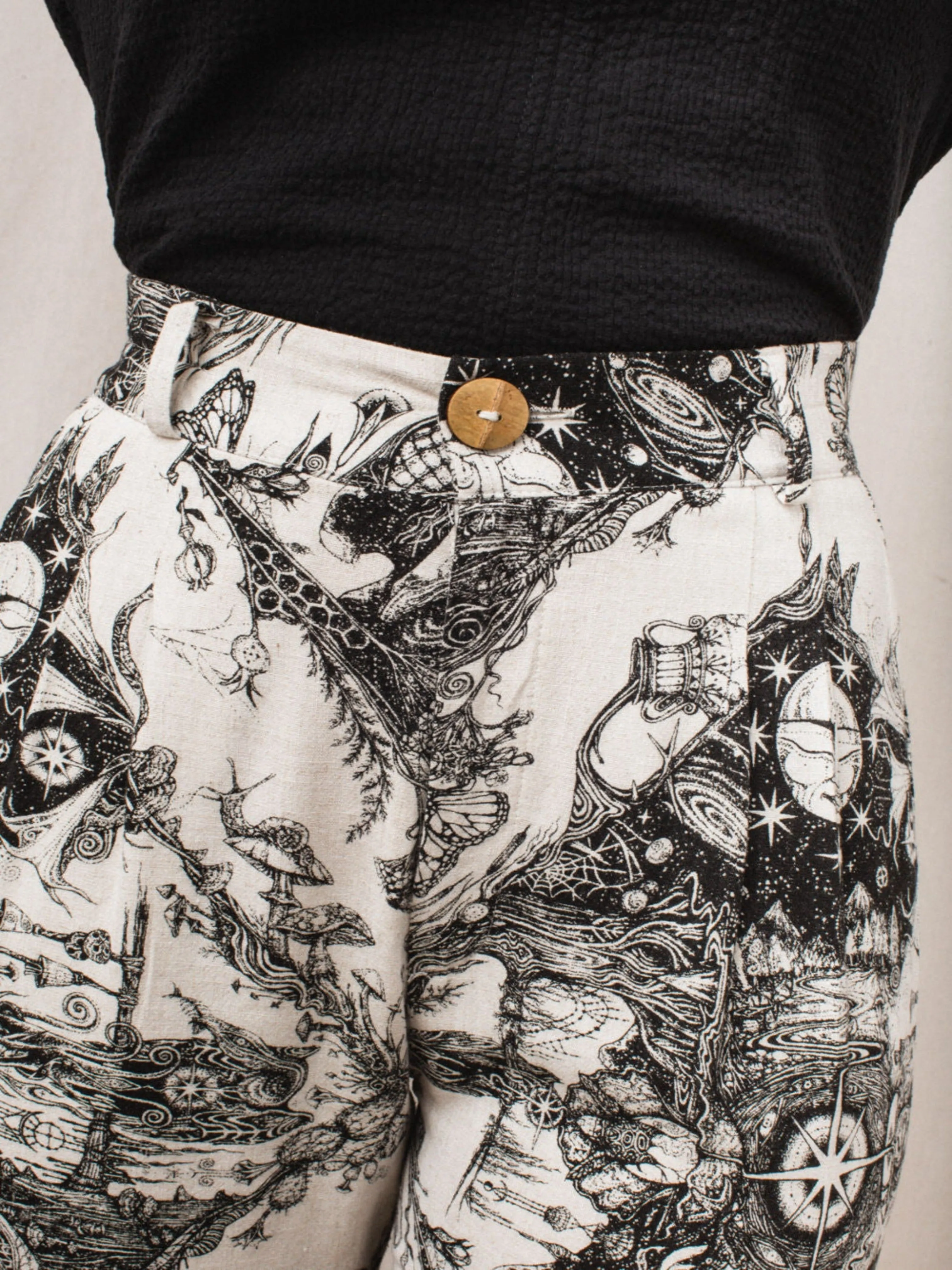 Active Comfort Wear Perfect Pant 2.0 in Earth Worship Linen