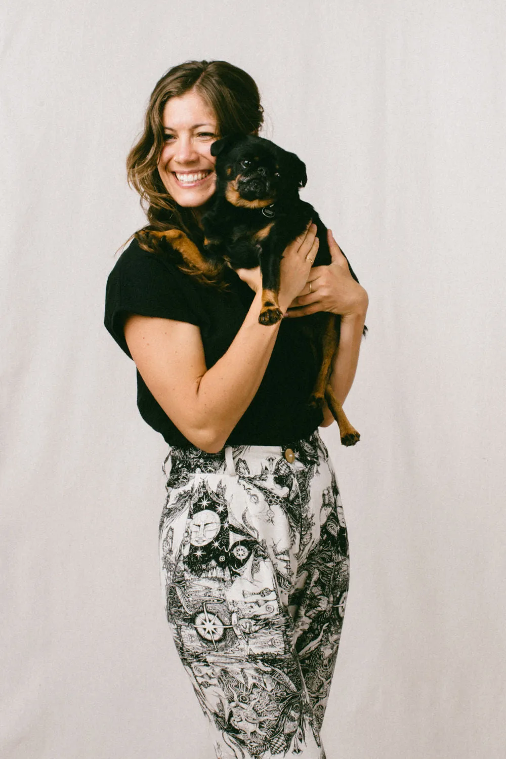 Perfect Pant 2.0 in Earth Worship Linen Anti Pilling Surface Pocket Reinforcement