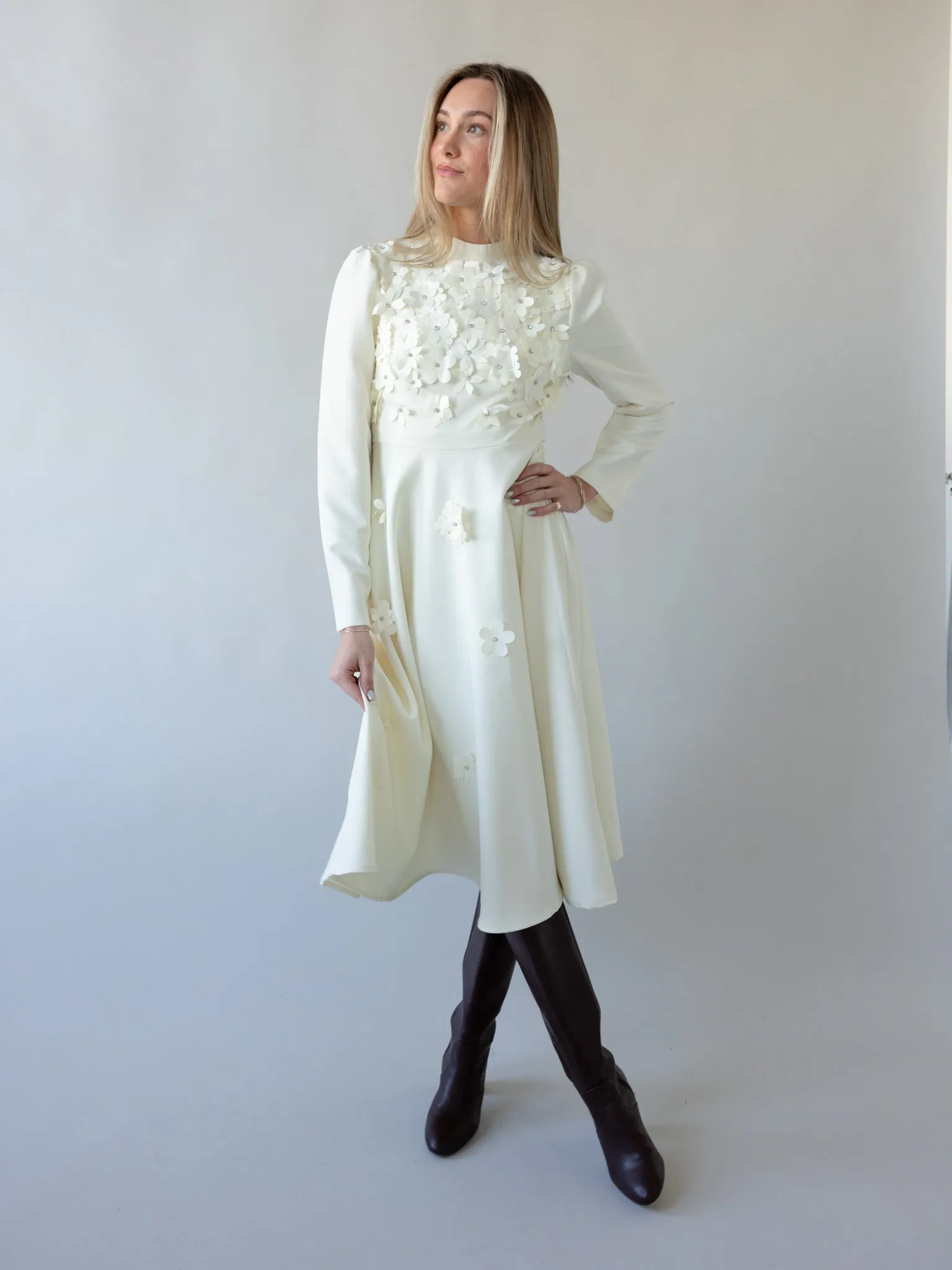 Spring Vibe Vivian Petal Dress