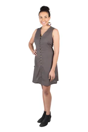 Fashionable And Functional Basic Warm Sleeveless Fiona in Ash Portifino