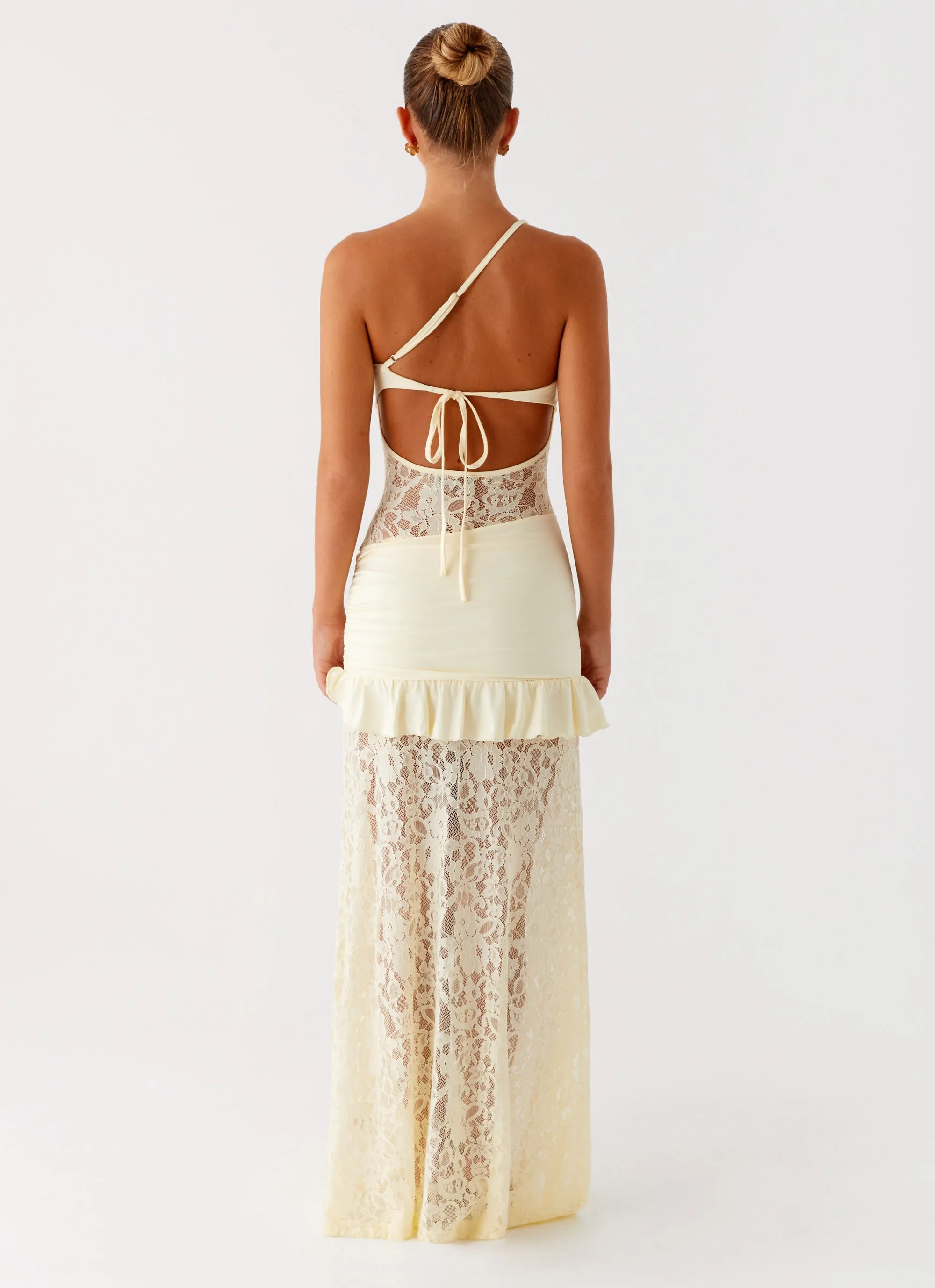 Benita Maxi Dress - Yellow Wedding-Guest Free Step