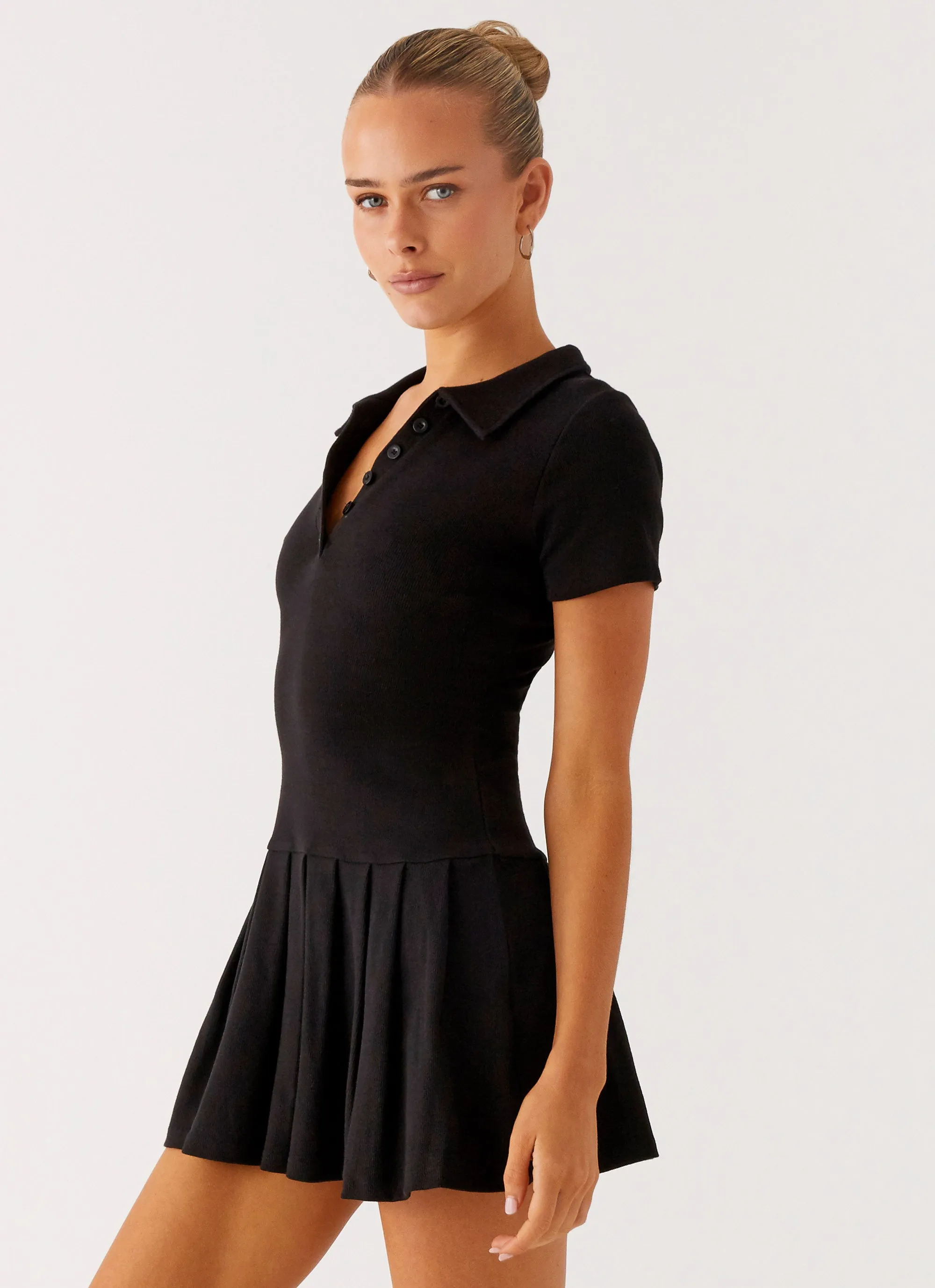 One size fits most Sleek Appeal Alondra Mini Dress - Black