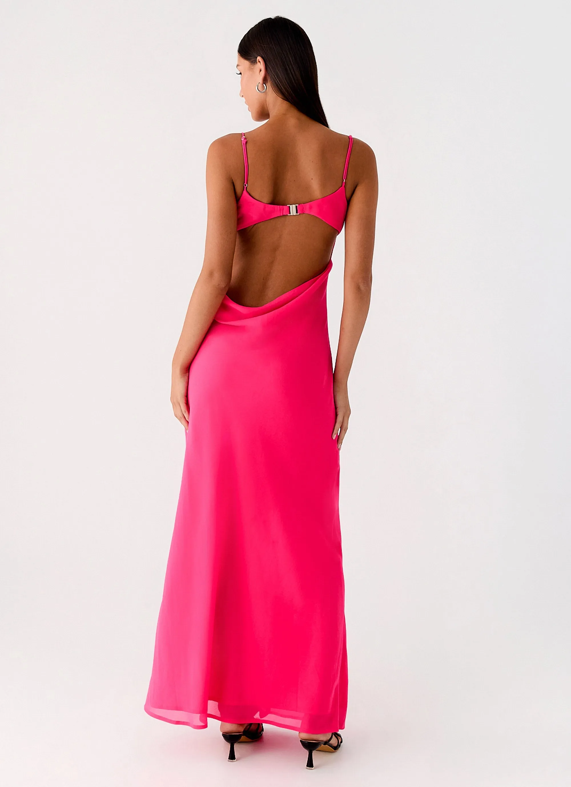 Alouette Maxi Dress - Fuchsia Happy Glow