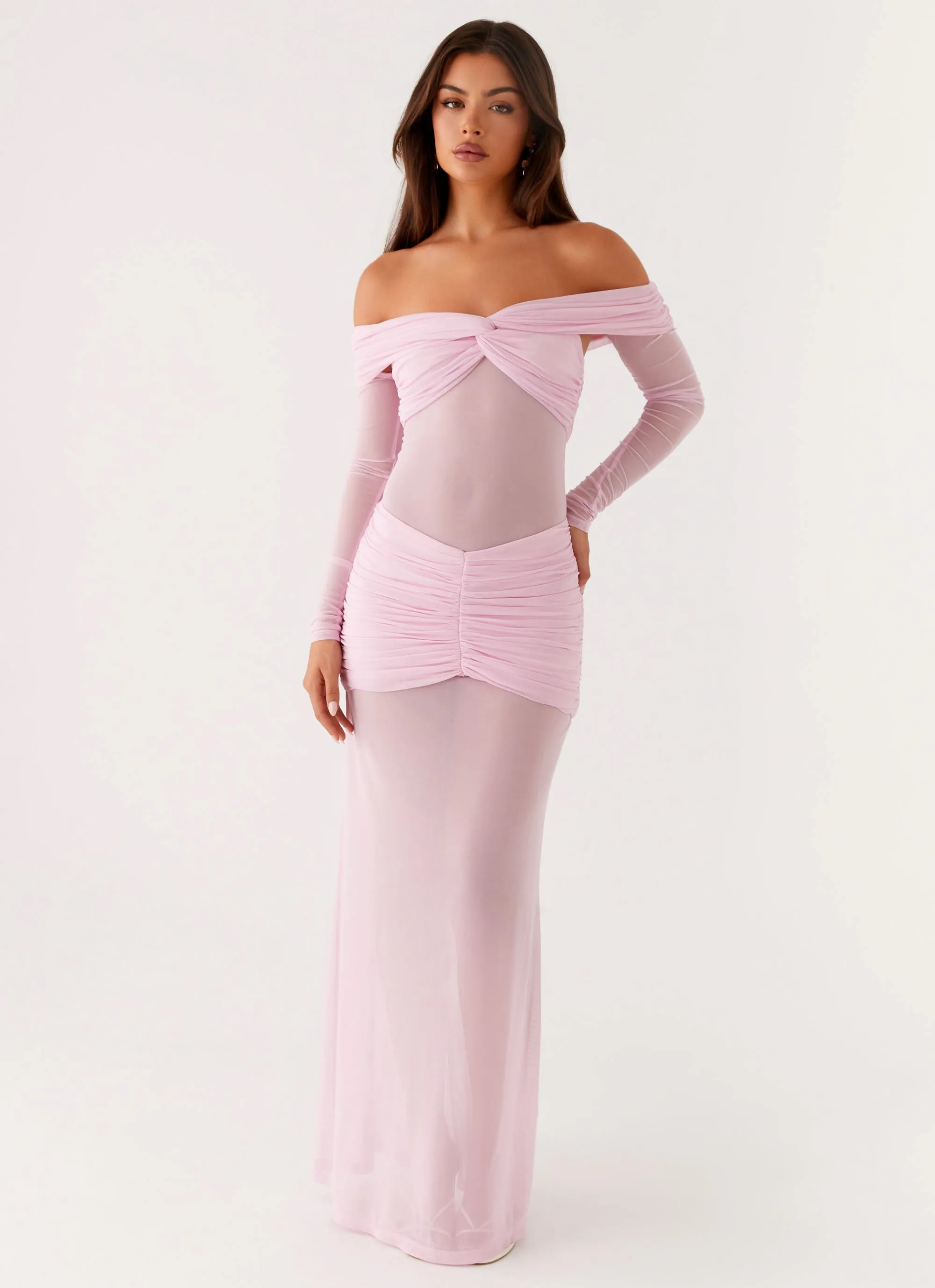 Alter Ego Maxi Dress - Pink Lounge Feel Daily Favorite
