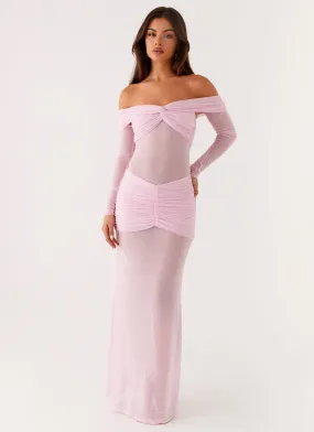 Alter Ego Maxi Dress - Pink Lounge Feel Daily Favorite