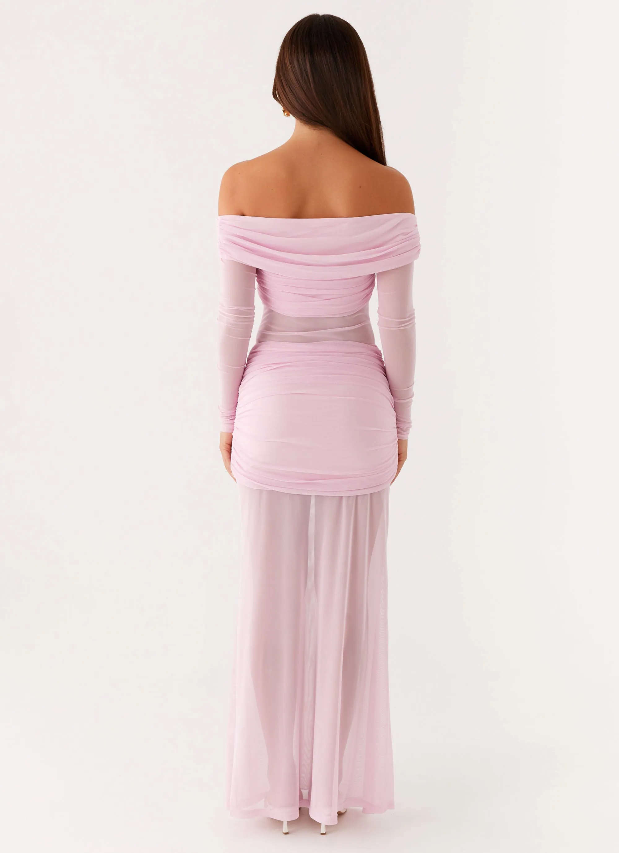 Alter Ego Maxi Dress - Pink Sleek Flow