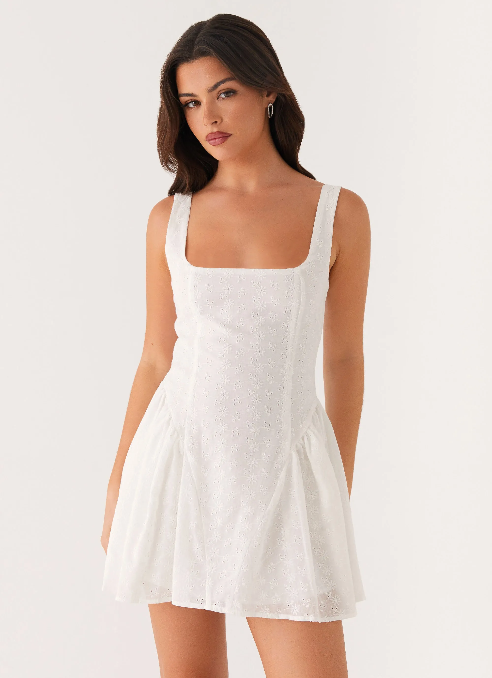 Bestseller Item Smooth Motion Alyssa Mini Dress - White
