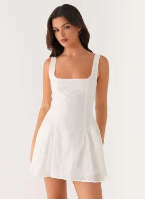 Bestseller Item Smooth Motion Alyssa Mini Dress - White