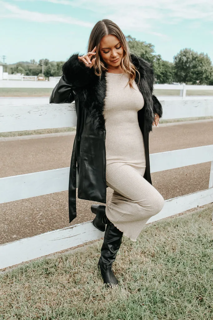 and Effortless fit dress. Outdoor Style Amber Knit Maxi Dress