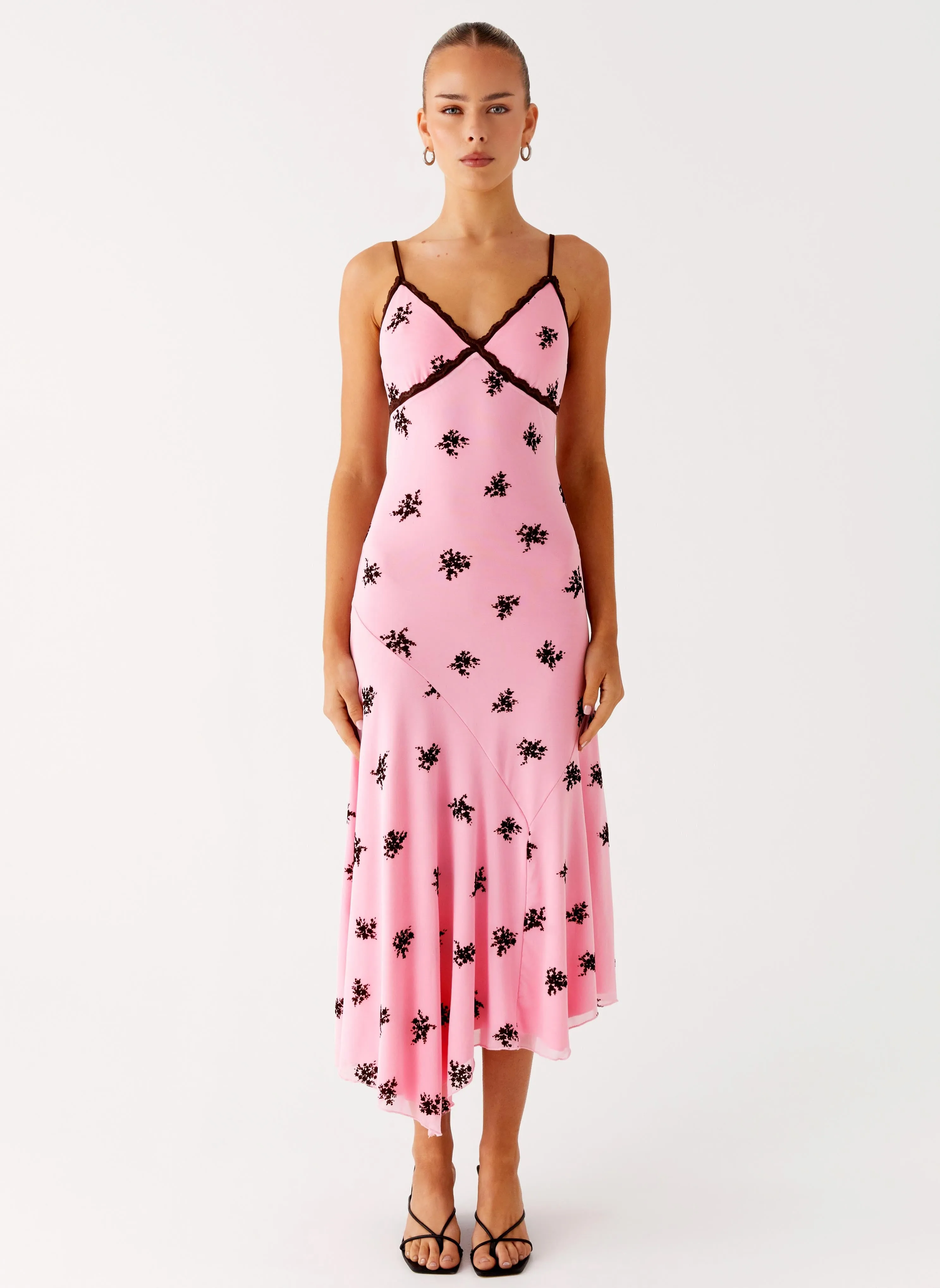 Refined Stitch Amelia Midi Dress - Pink