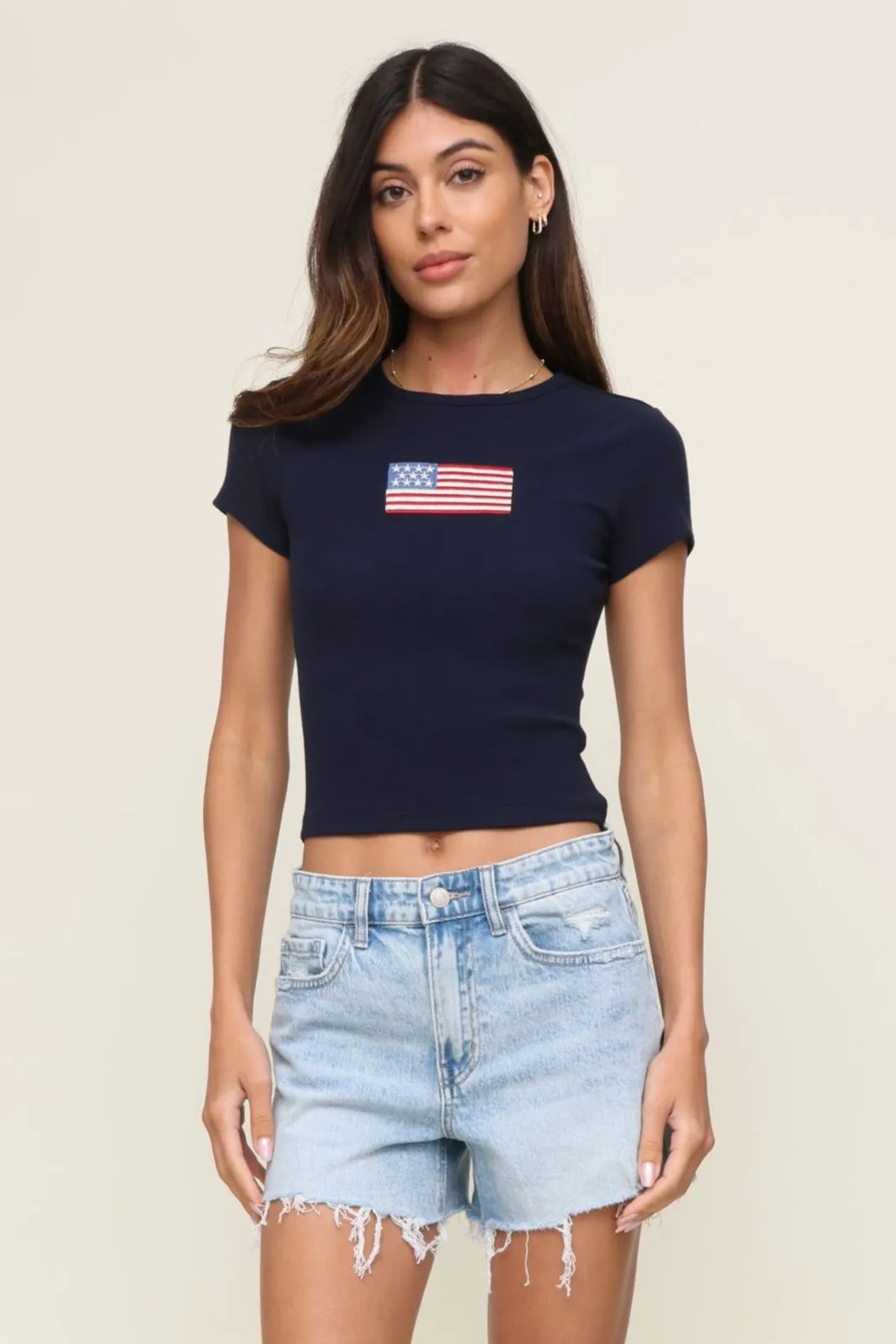 Americana Tee Comfy Cardigan
