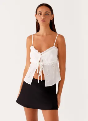 Amour Mini Skirt - Black Refined Texture