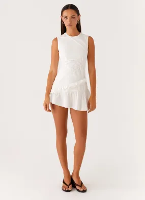 Cool Shape Anders Mini Dress - White