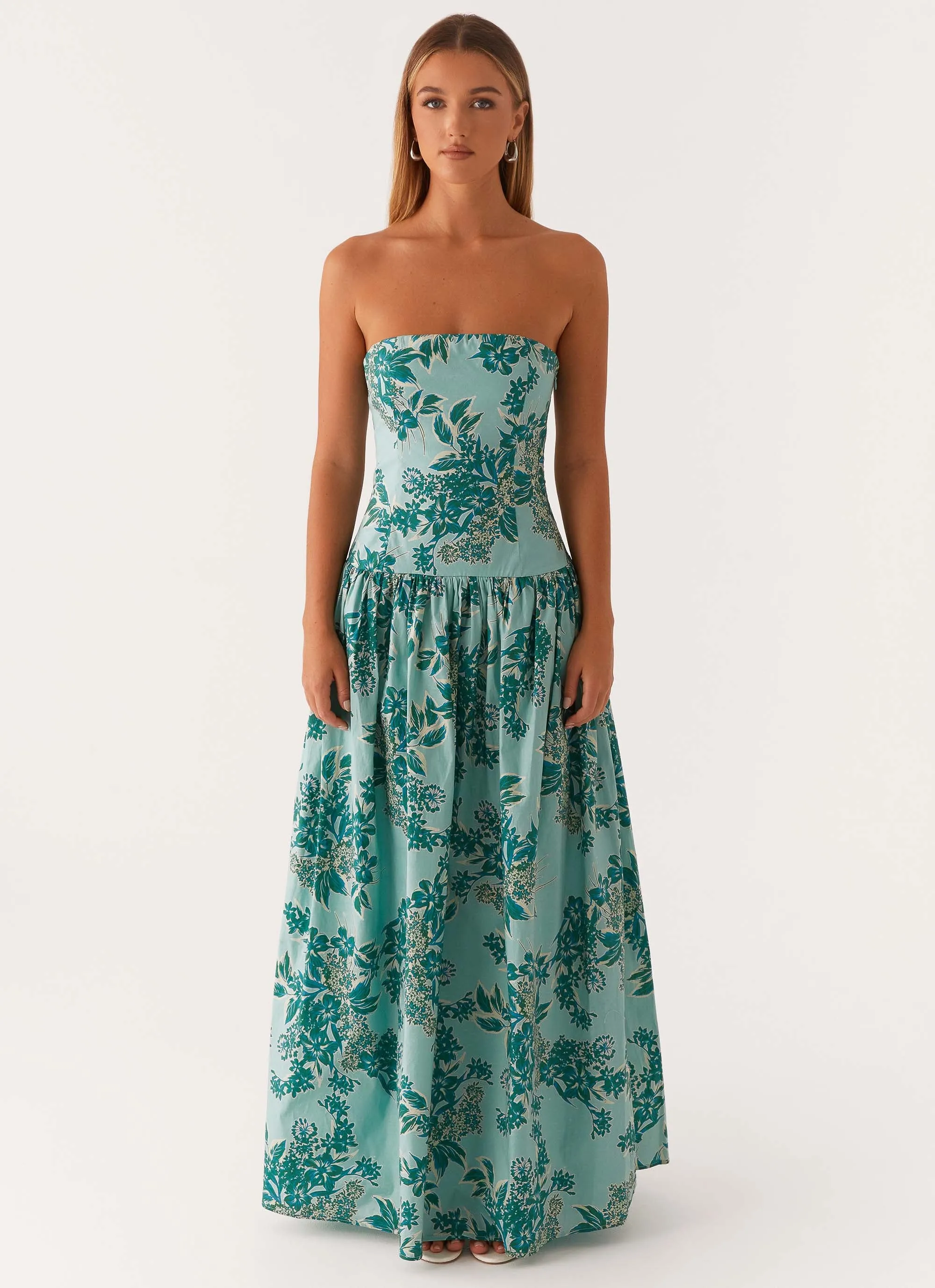 Classic Movement Andorra Maxi Dress - Cloud Nine Floral