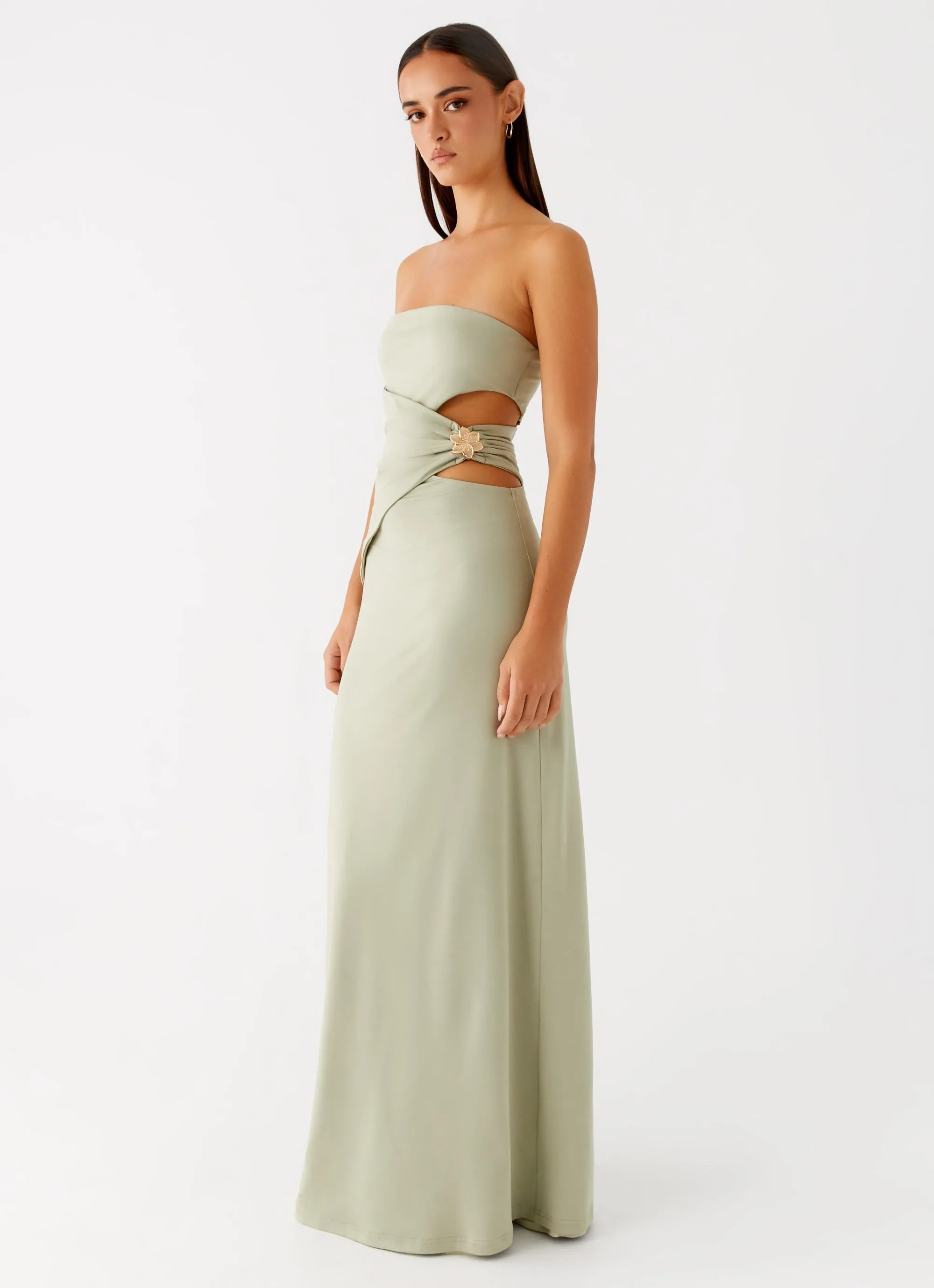 Urban Chic Anetta Maxi Dress - Sage