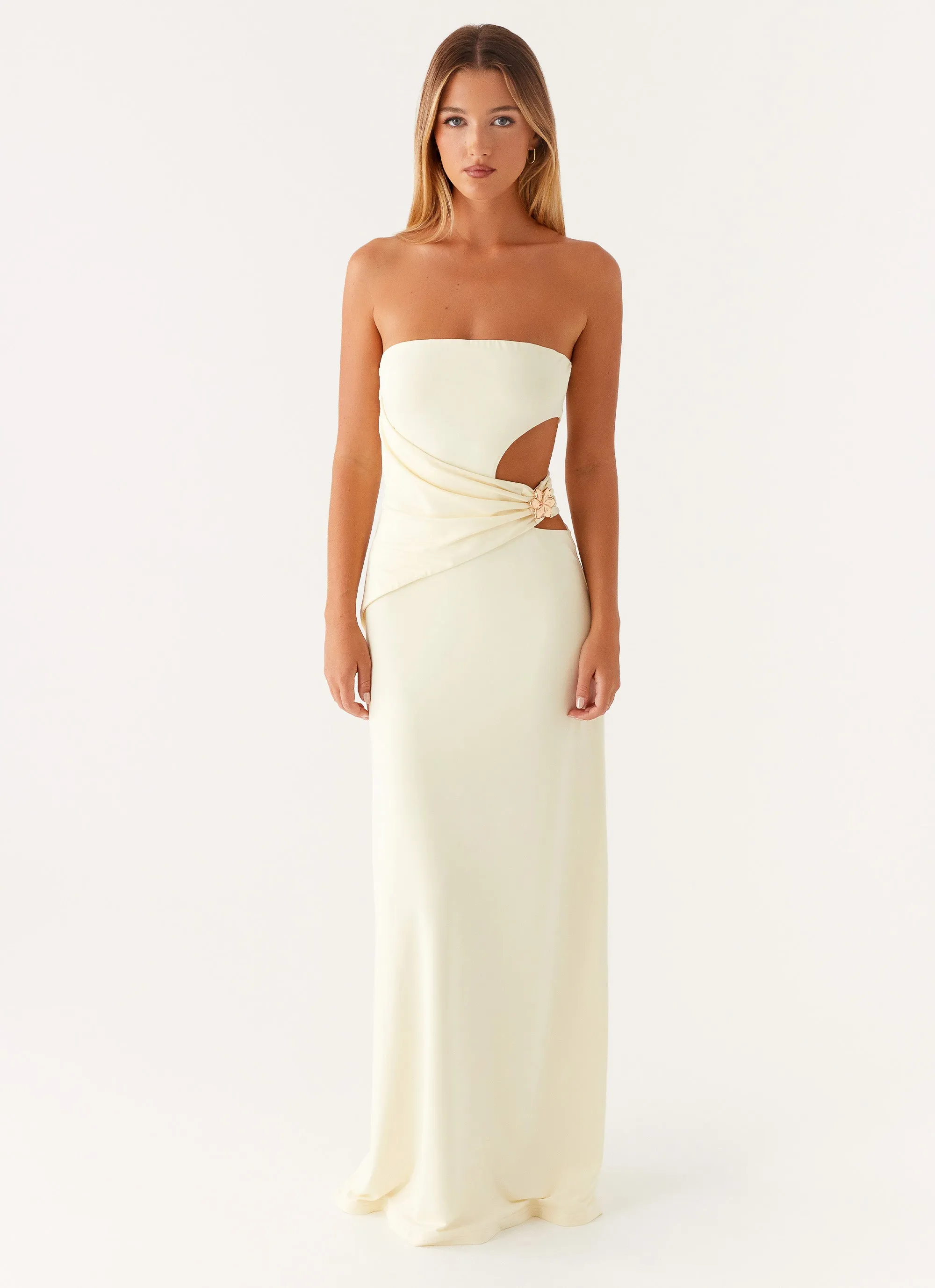 Perfect Mood Anetta Maxi Dress - Yellow