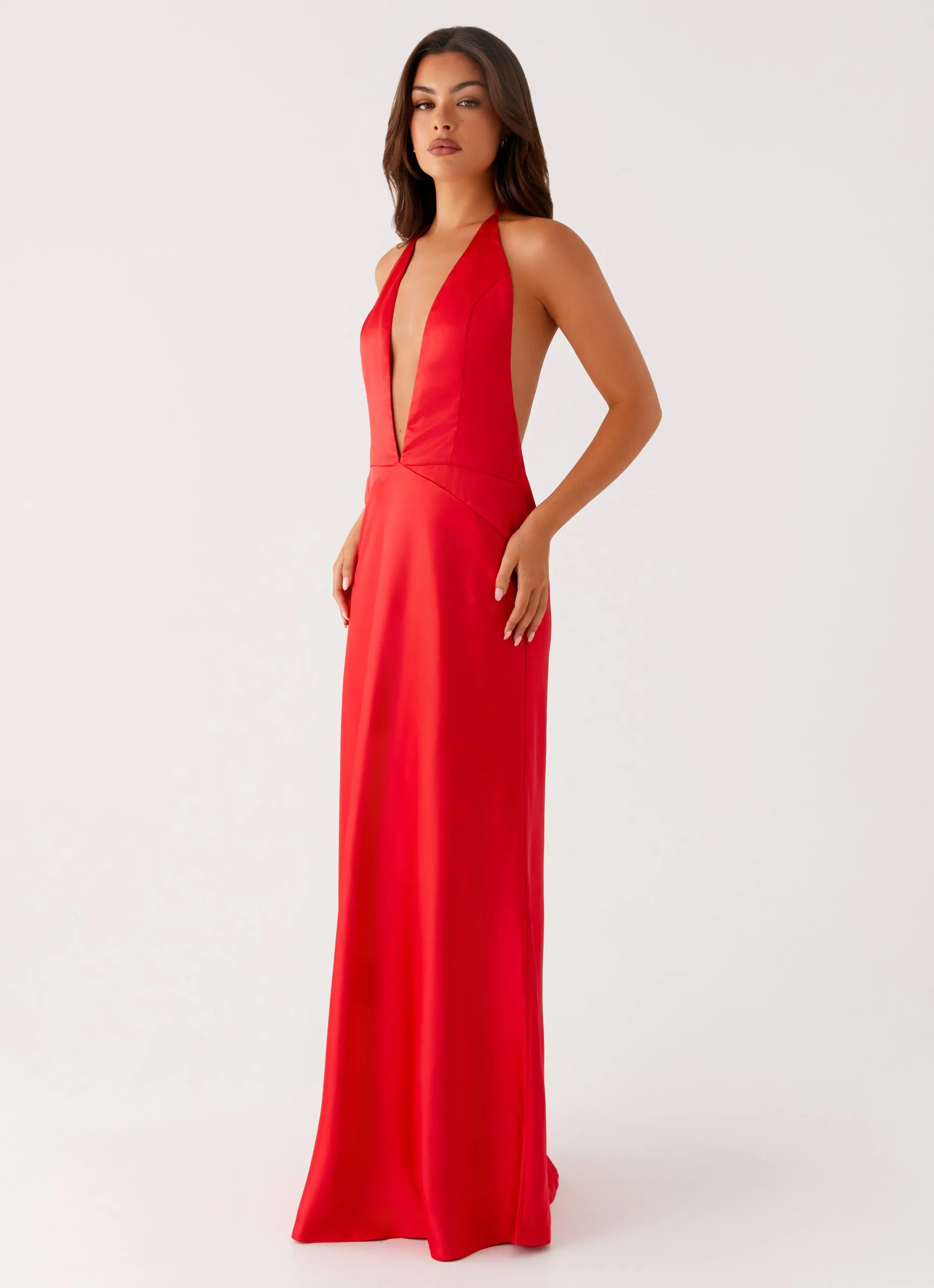 Versatile Style Wear Idol Maxi Dress - Red