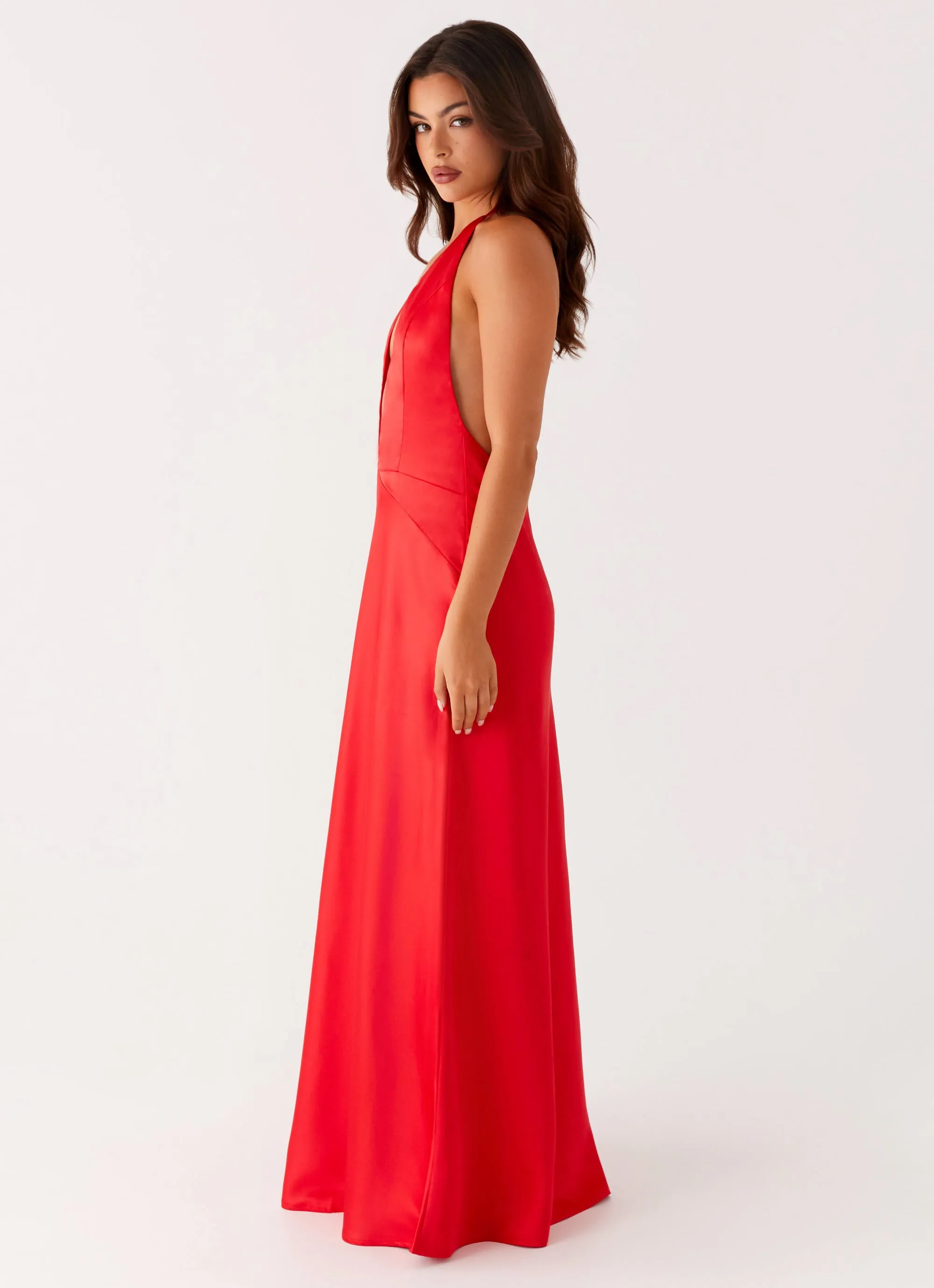 Lounge Comfort New York Idol Maxi Dress - Red