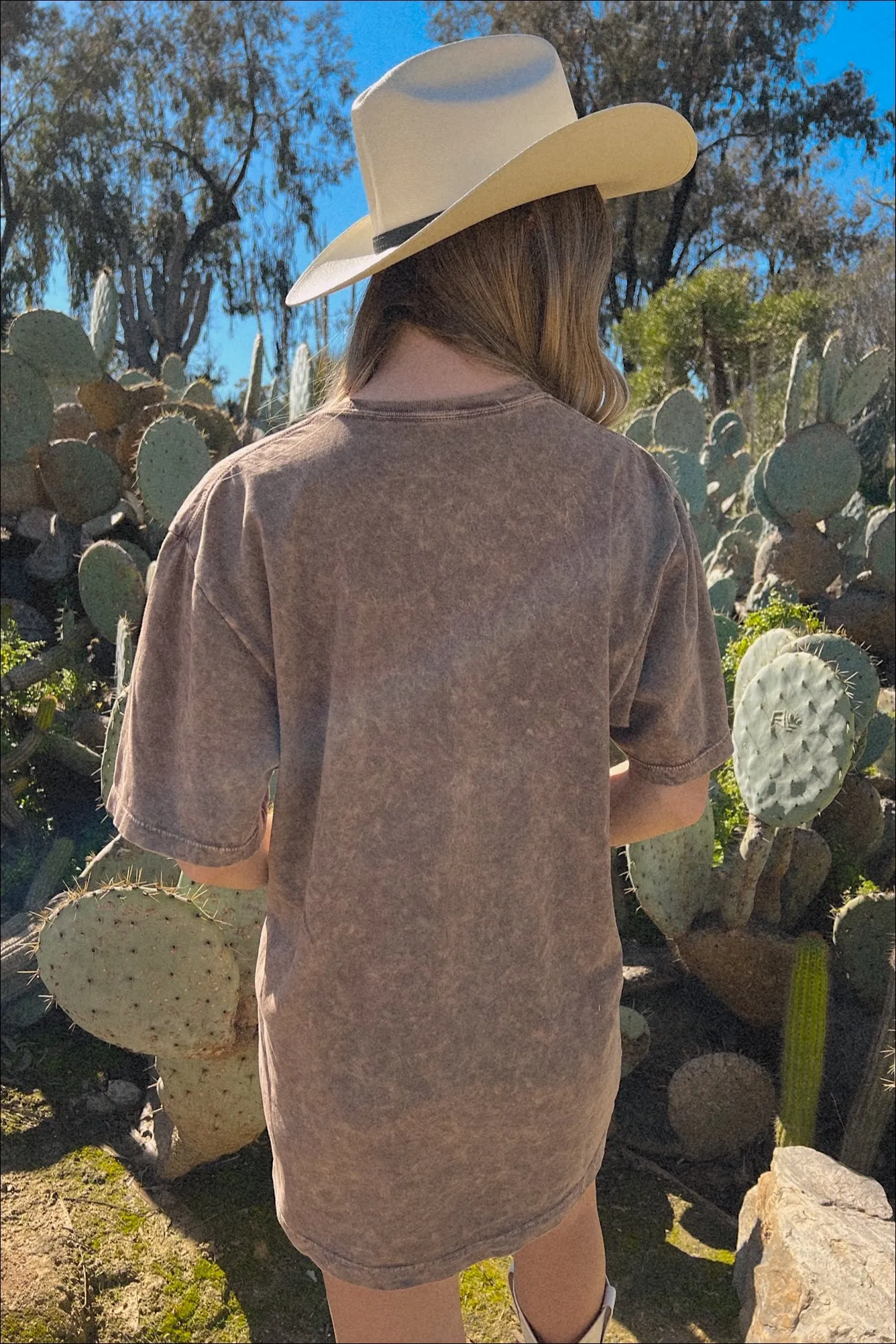 Basic Tank AdaptiveFitFabric Pre-Order Giddy Up Graphic Tee - Mocha