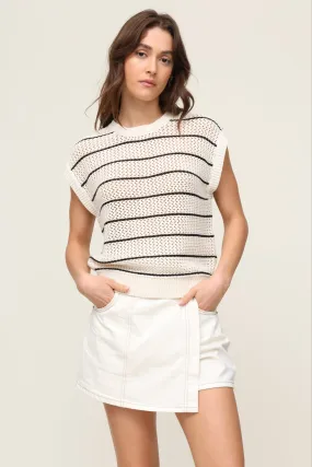 Ines Stripe Sweater RelaxedNeckline