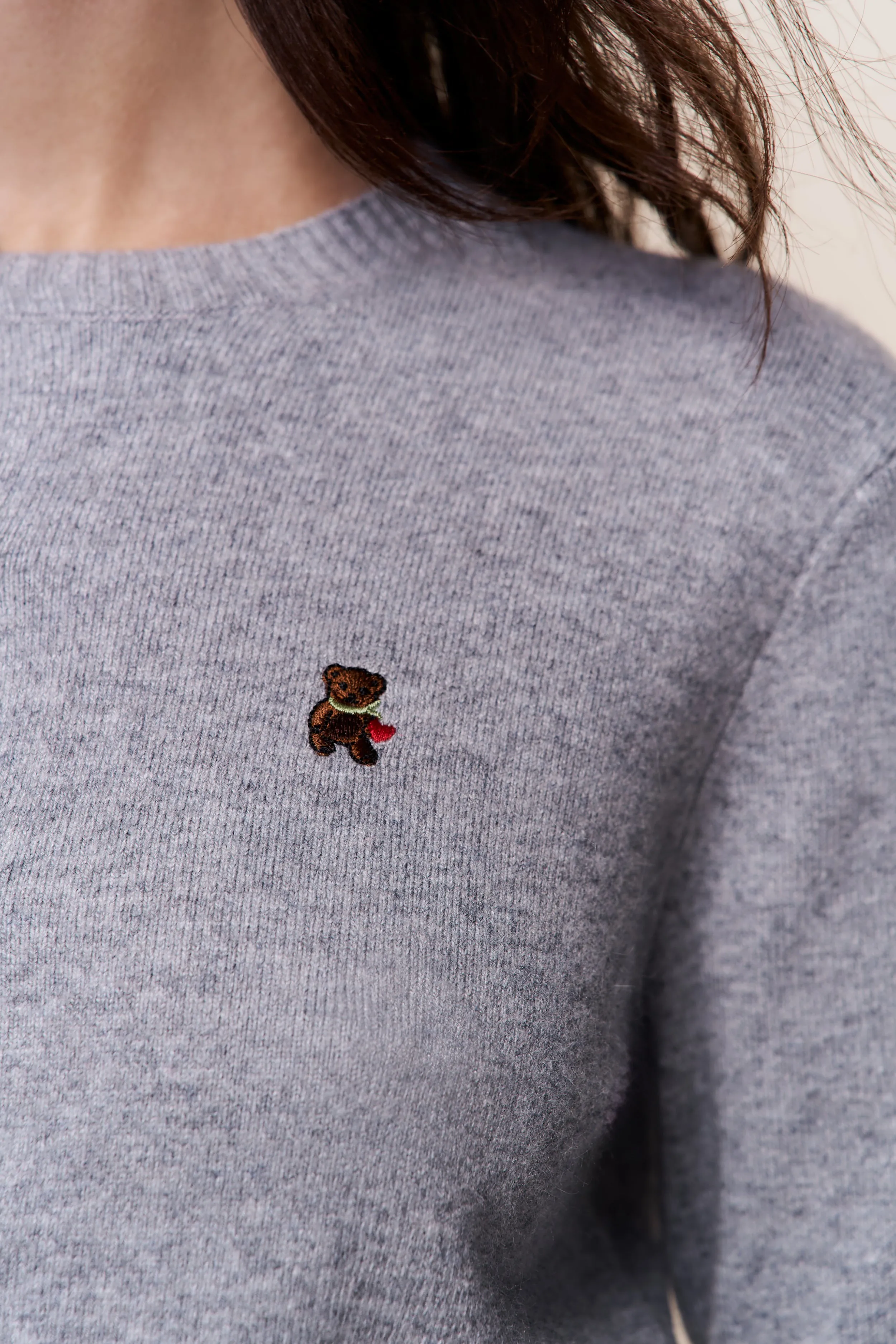 June Relaxed Wool Cardigan Merino Wool Breathable Comfort