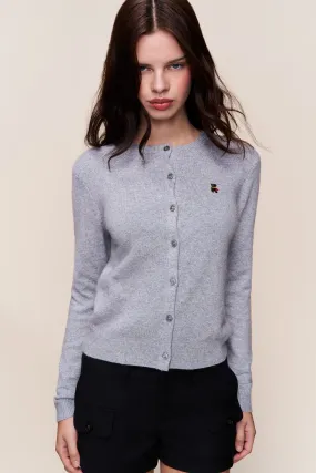 June Relaxed Wool Cardigan MoistureWicking Technology Quick Dry Weaving