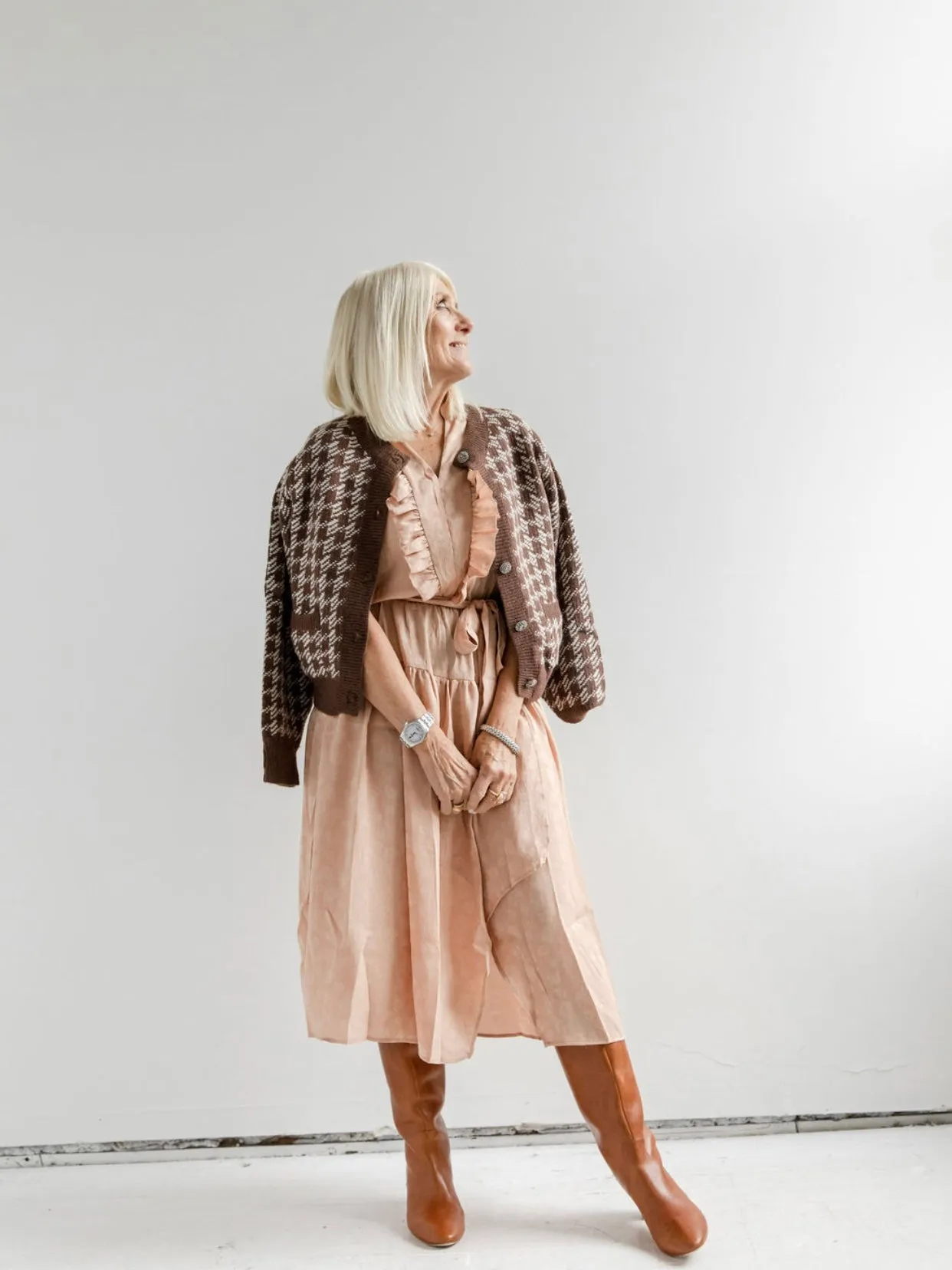 Apricot Daydream Dress Cool Tone Neat Finish