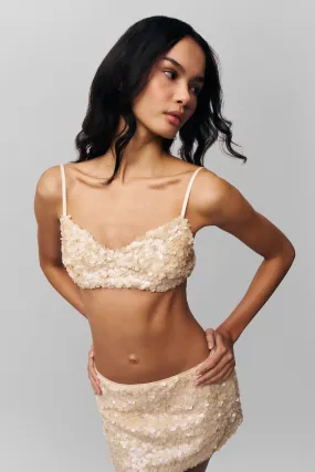 Ari Sequin Top OdorResistantTreatment AntiSlipGrip