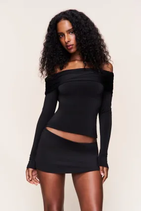 Double Stitched Seams Minimalist Design Aria Top