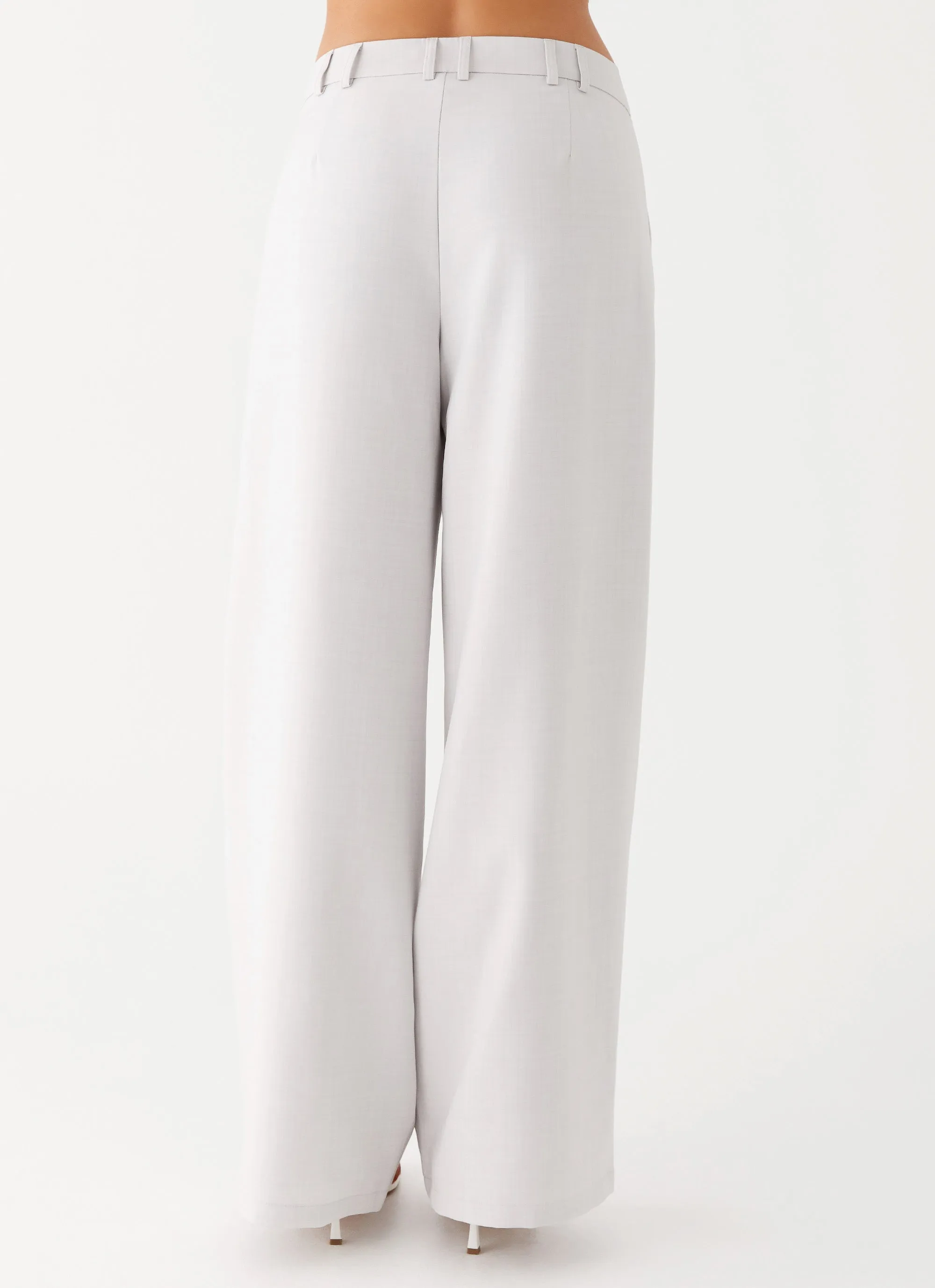 Layered Protection Asha Low Rise Pants - Ivory