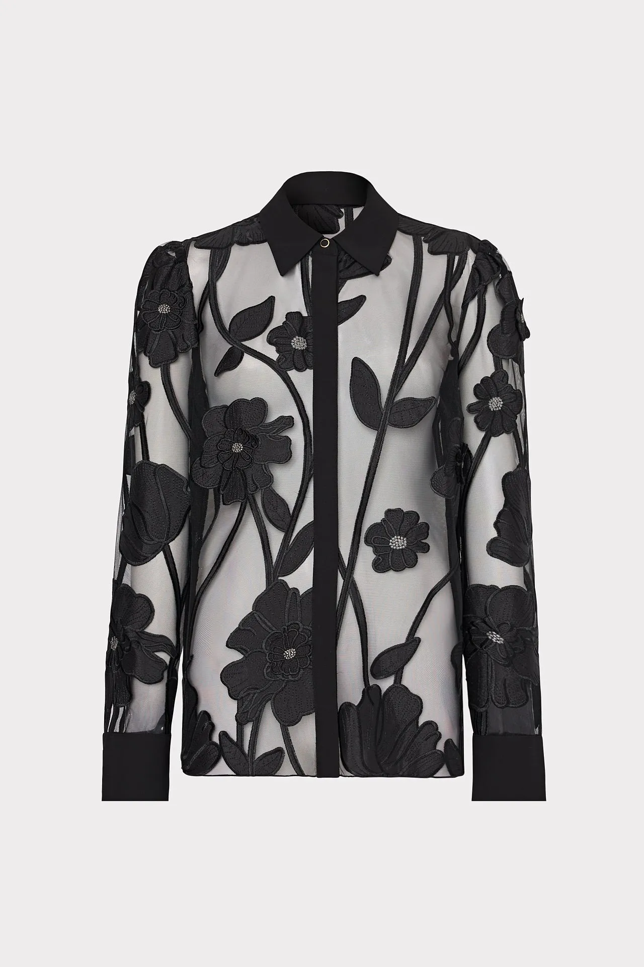 Ashton Grand Fleur Embroidered Top Anti Pilling Fabric AntiPillingSurface