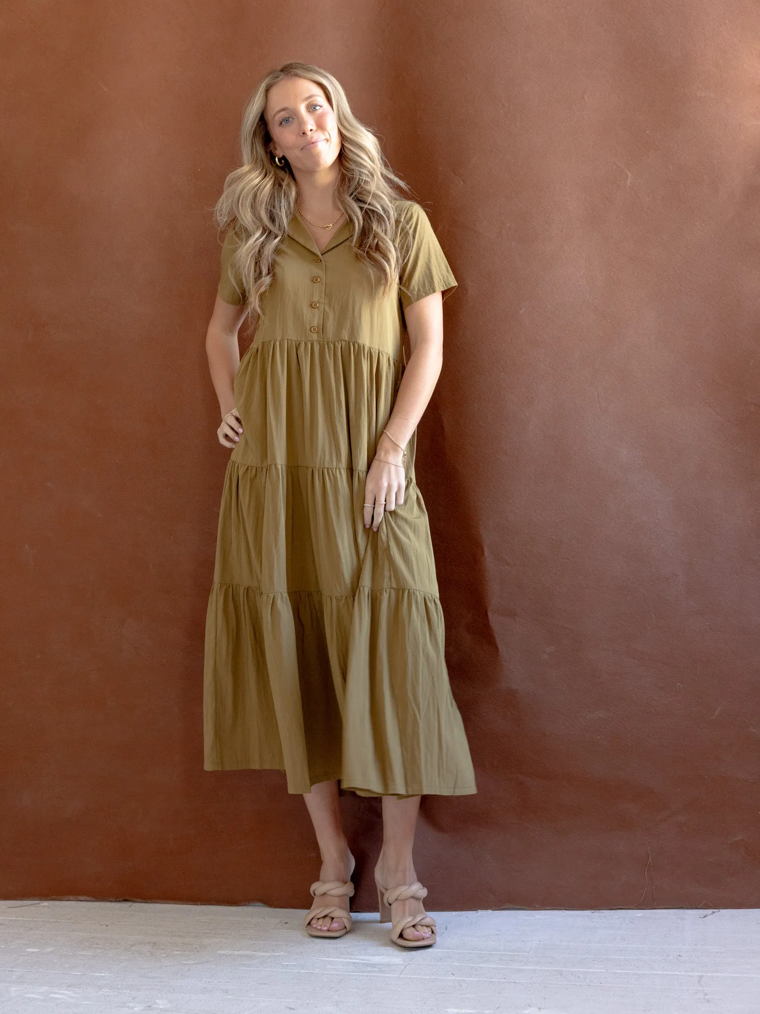 Autumn Maxi Dress Easy Lovely