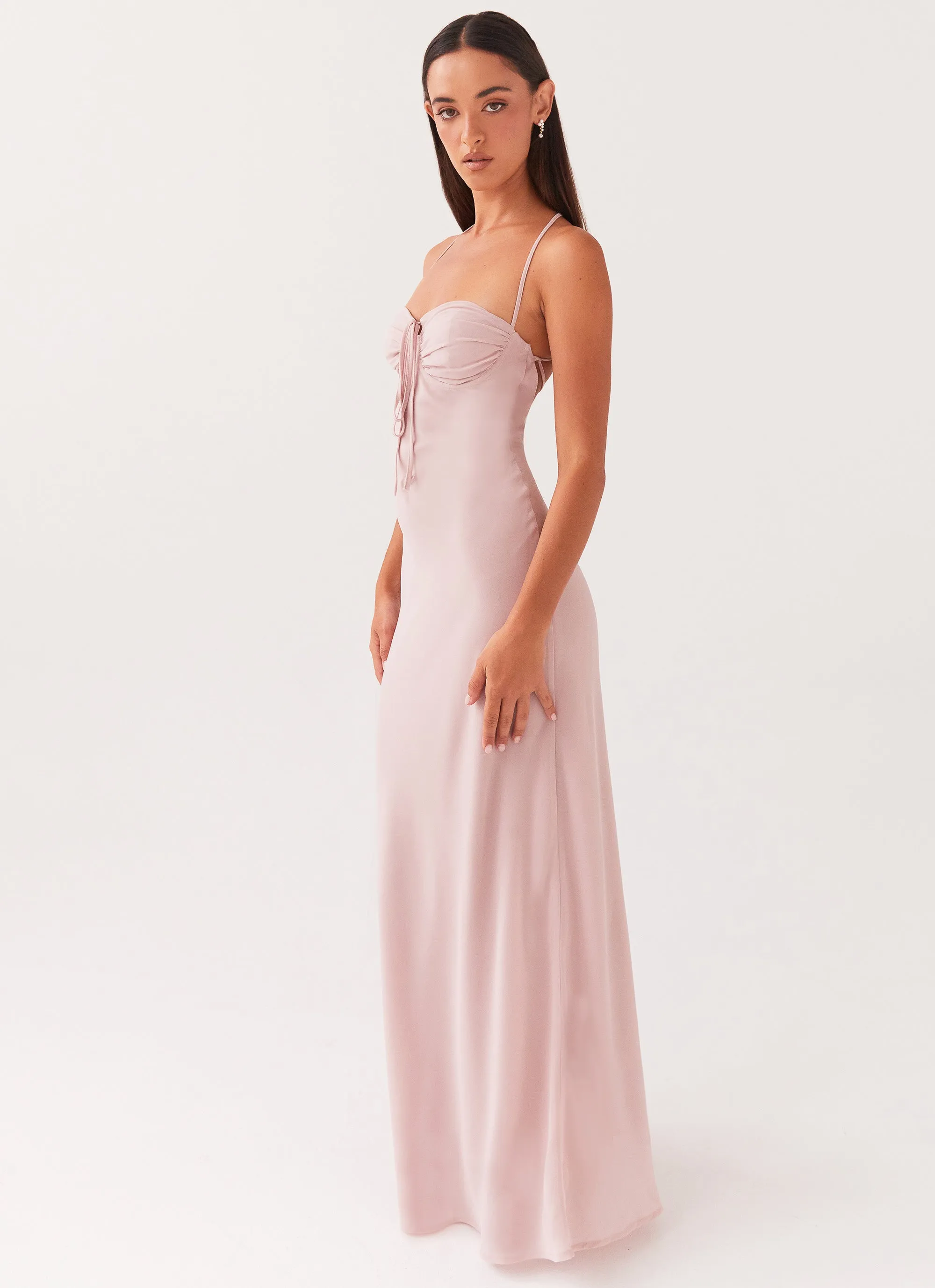 Aveline Maxi Dress - Mauve Stylish and Comfortable