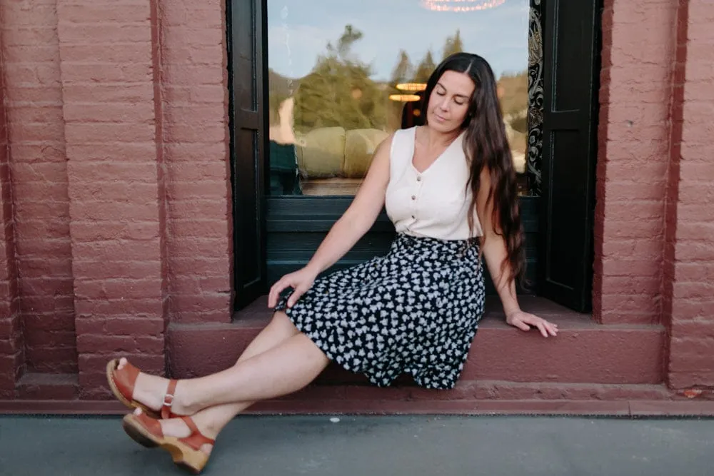 BondedSeams Aviva Top in Oat Linen