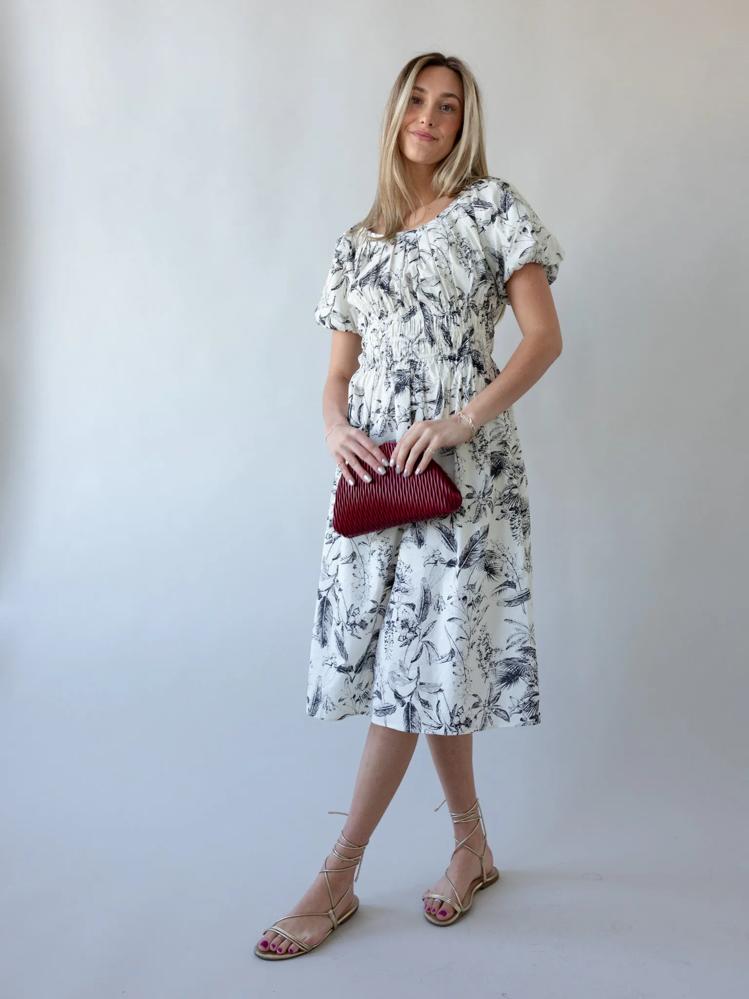 Minimal Core Event Glow Simone Floral Dress