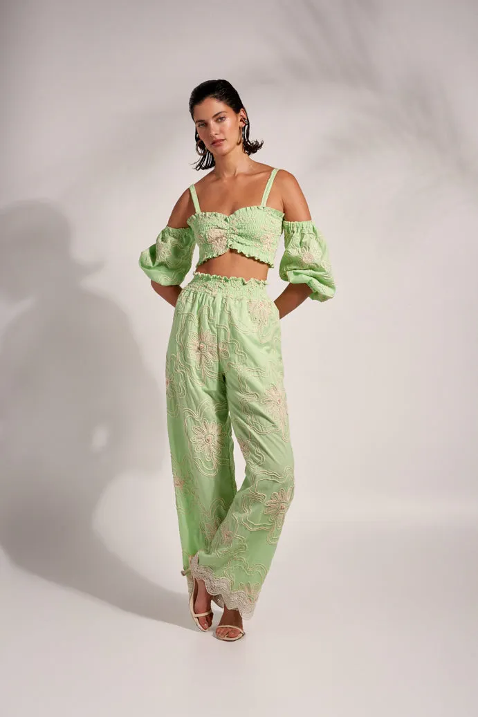 Timeless Wear Trendy Comfort BEA PANTS GREEN
