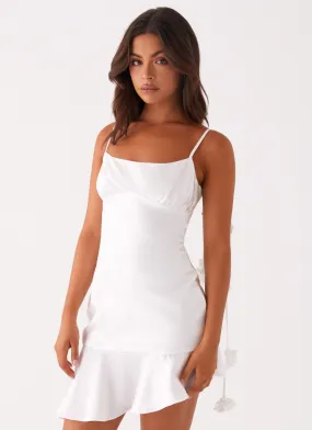 Beau Mini Dress - Ivory Weekend Style Outfit Essence