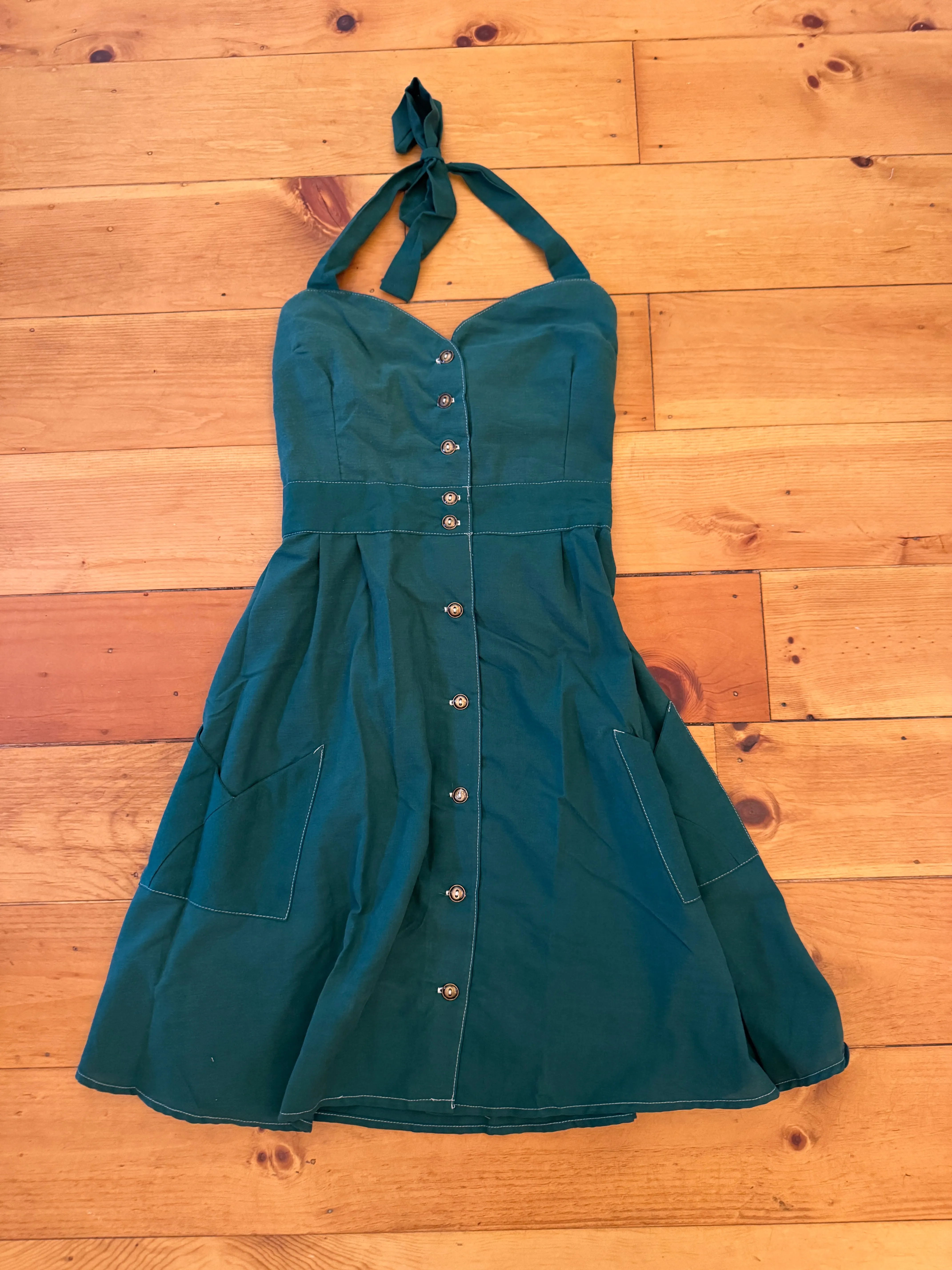 Bedding Dress one of a kind in XLarge Ready Anytime Elegant Fabric