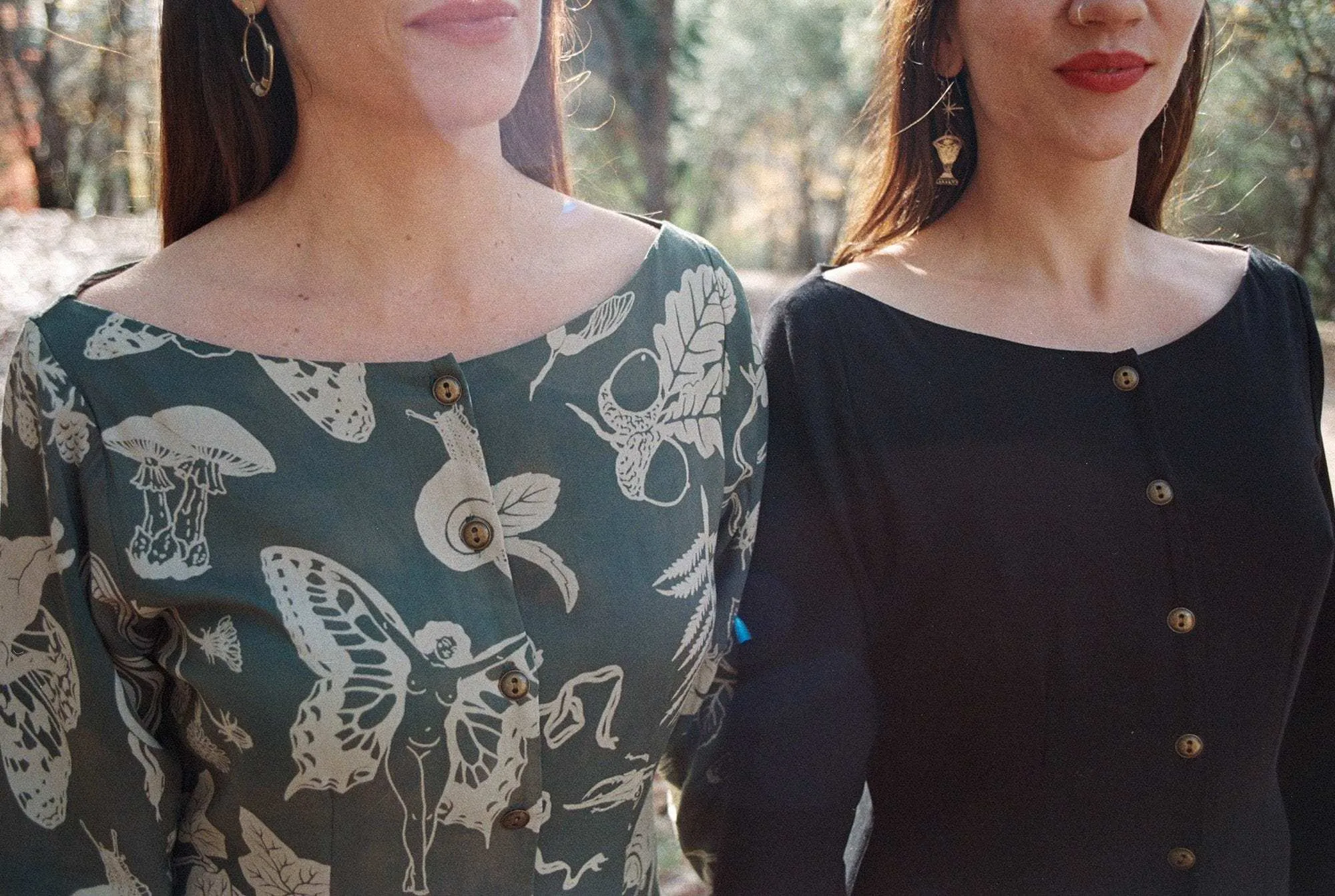 Bhodie Dress in Emerald Woodland Wonder Style Ease