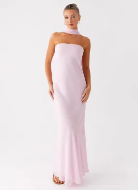 Minimal Fit Under The Pagoda Maxi Dress - Pink