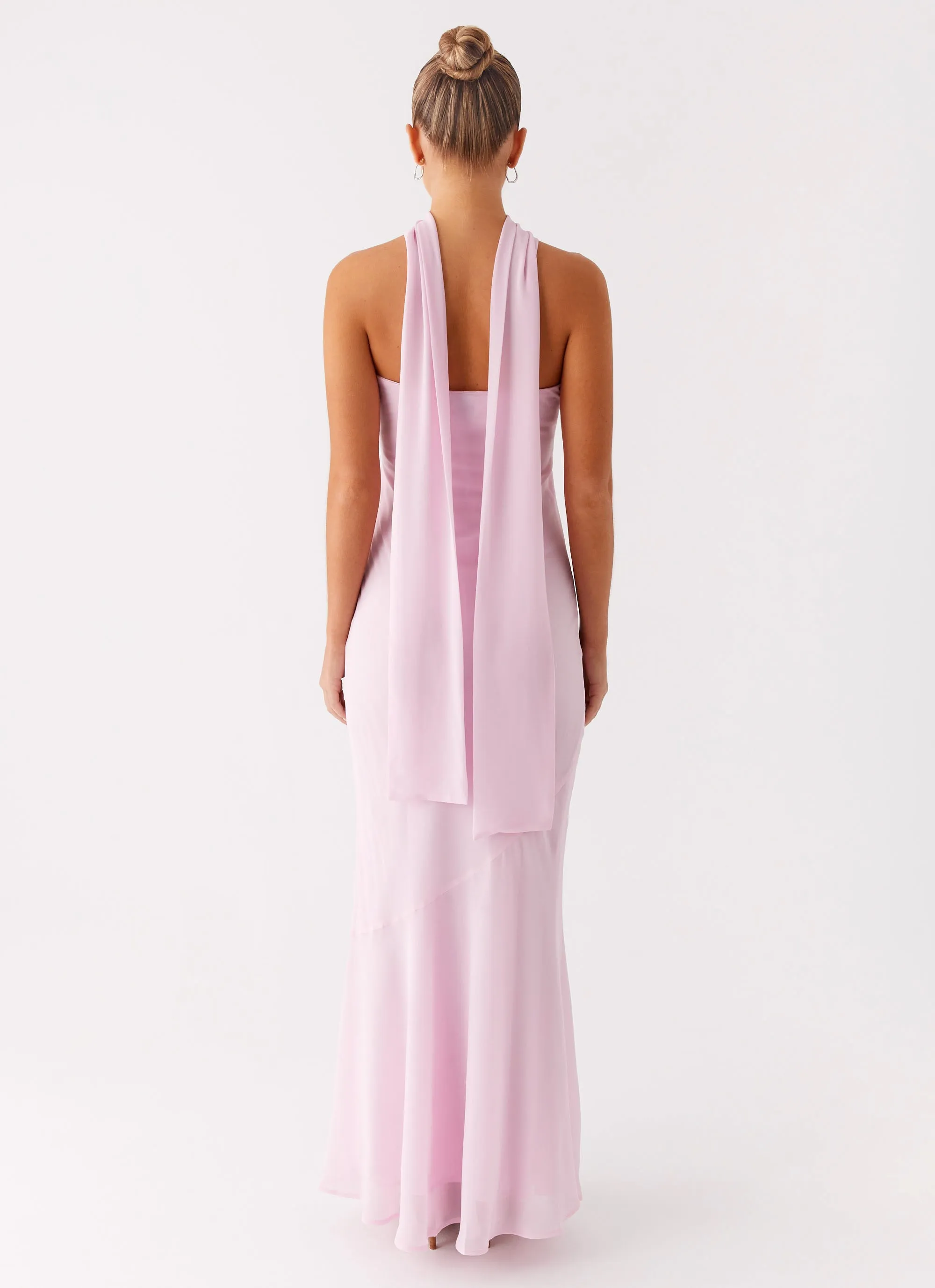 Urban Look Under The Pagoda Maxi Dress - Pink
